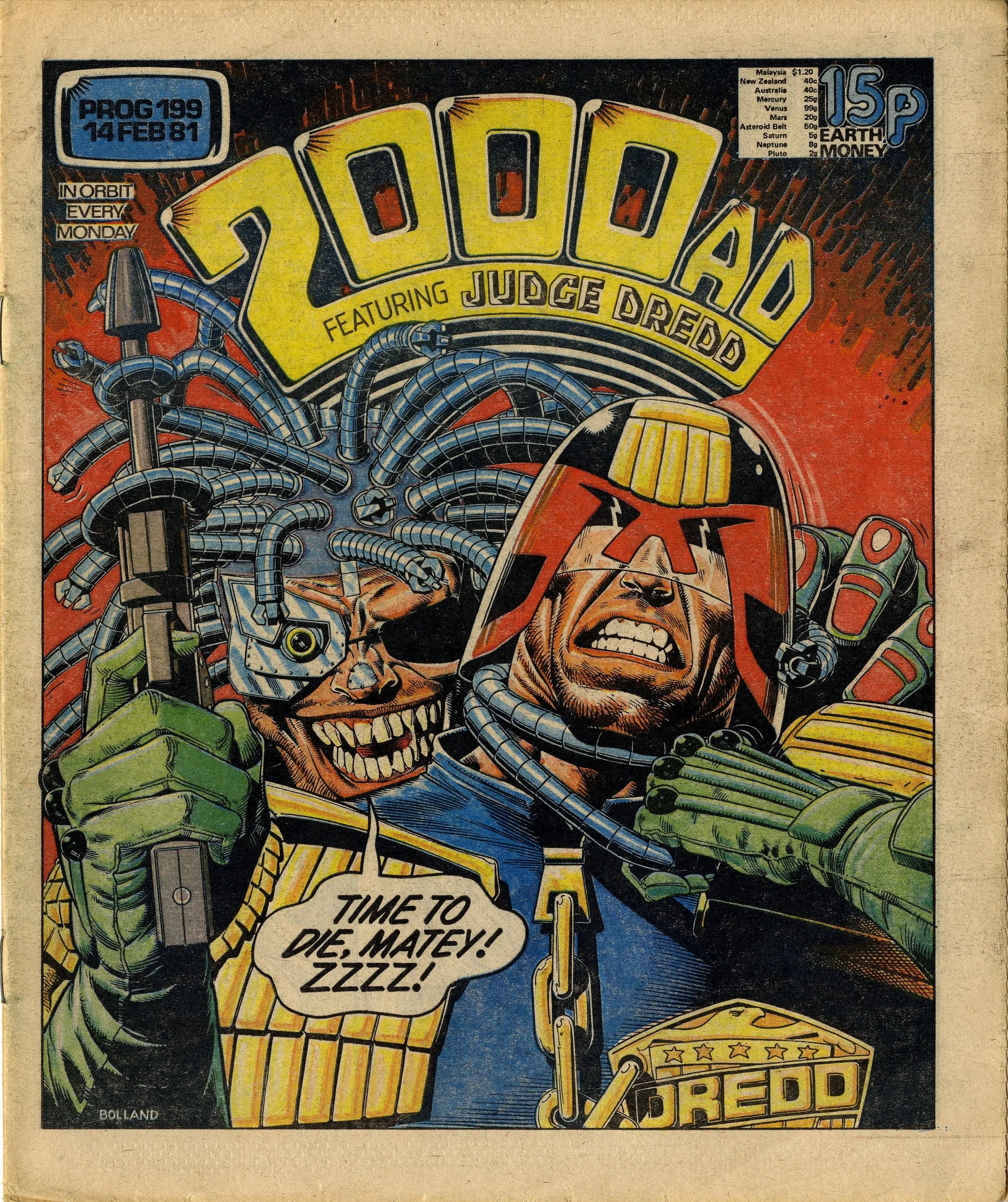 14 February 1981: 2000AD — GREAT NEWS FOR ALL READERS!
